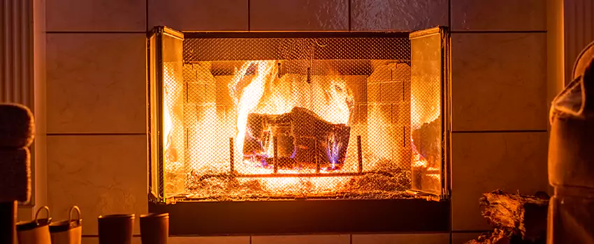 Mendota Hearth Landscape Fireplace Installation in Ames, Iowa
