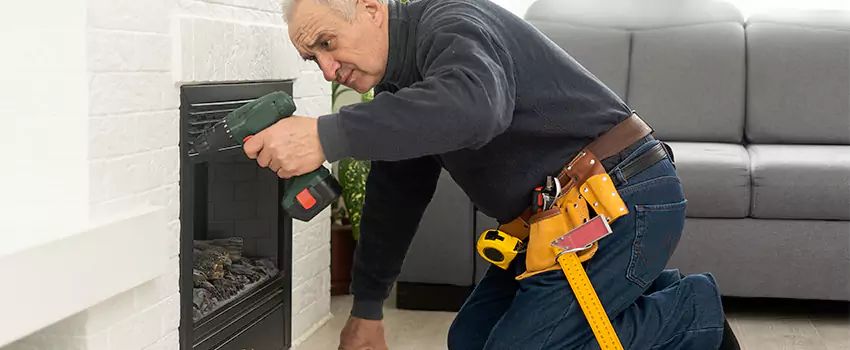 New Indoor Fireplace Installation in Ames, Iowa