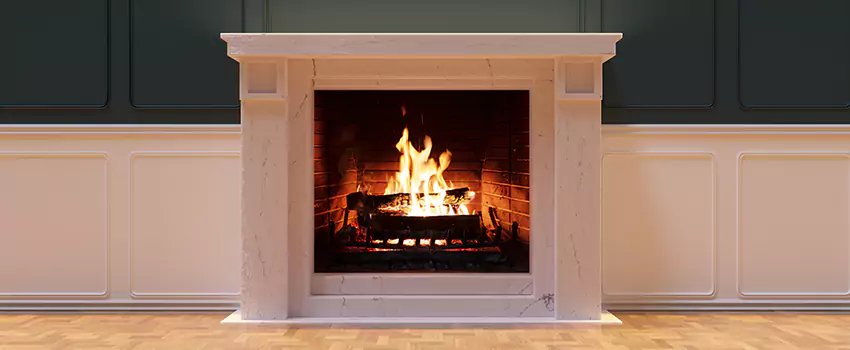 Open Flame Wood-Burning Fireplace Installation Services in Ames, Iowa