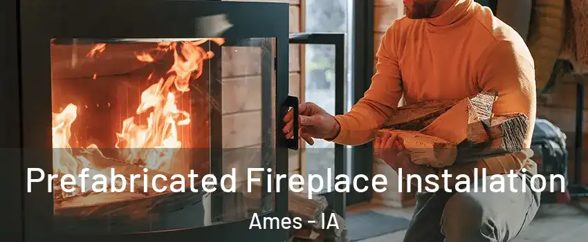  Prefabricated Fireplace Installation Ames - IA